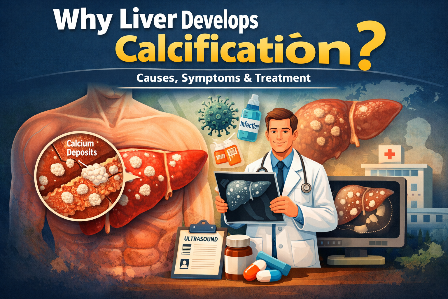 Why Liver Develops Calcification: Causes & Treatment