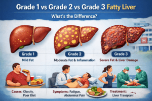 Grade 1 vs Grade 2 vs Grade 3 Fatty Liver What’s the Difference