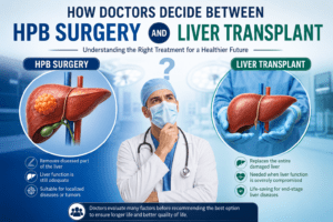 How Doctors Decide Between HPB Surgery and Liver Transplant